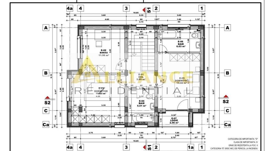 Casă individuală cu 4 camere decomandat cu Canalizare în Sud