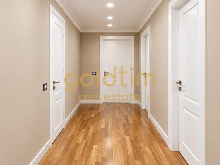 Apartament cu 4 camere semidecomandat, mobilat în Herăstrău