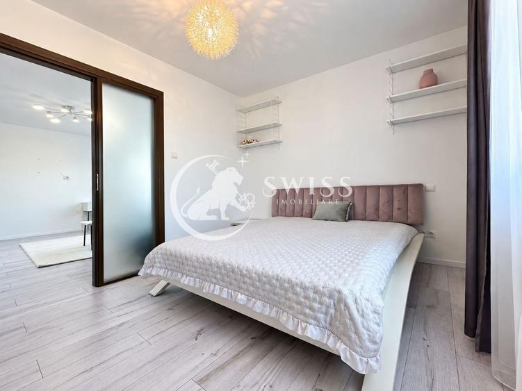 Apartament cu 2 camere semidecomandat, mobilat în Central