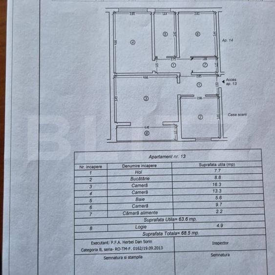 Apartament 3 camere, Decomandat, zona Circumvalatiunii - 1