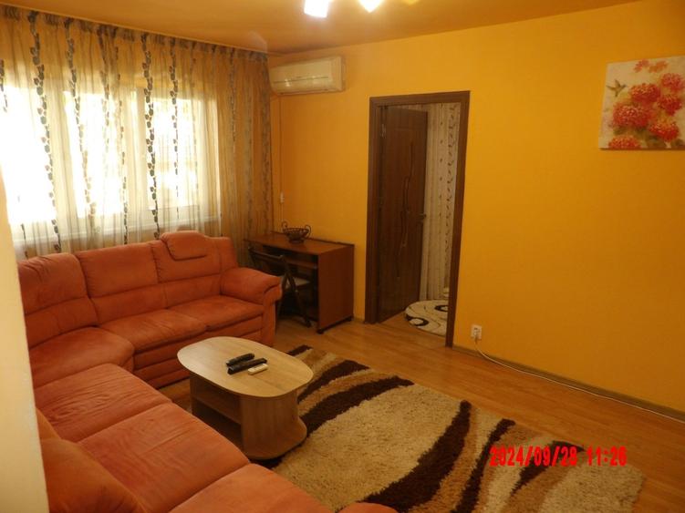 Apartament cu 2 camere nedecomandat, mobilat în Casa de Cultură