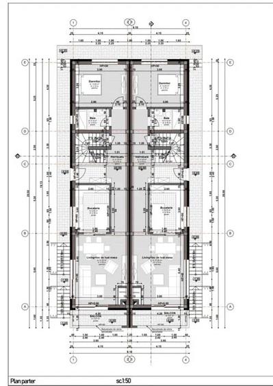 Duplex cu 5 camere cu Canalizare în Iris