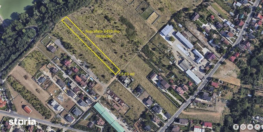 Teren de 2493 mp, în Central