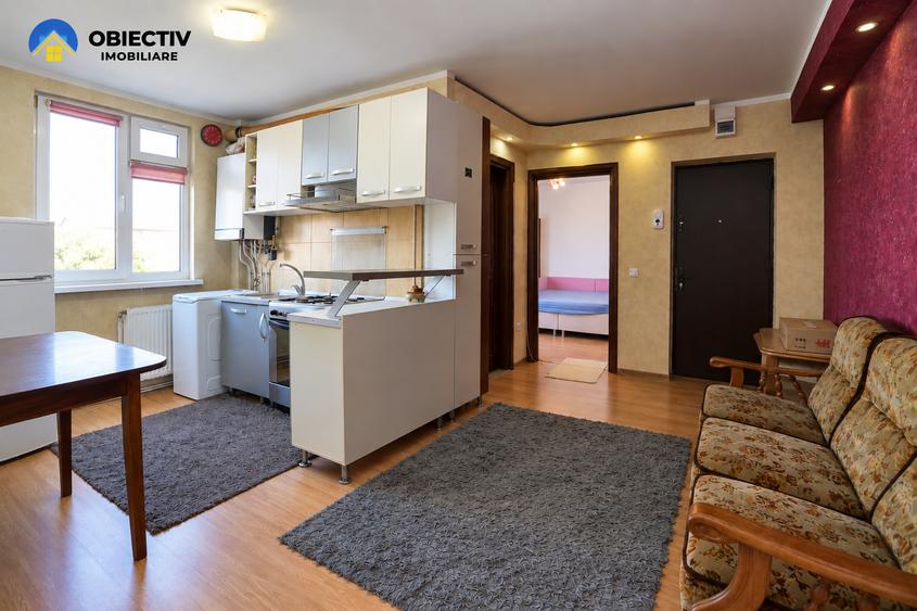 Apartament cu 2 camere decomandat în Mărăței