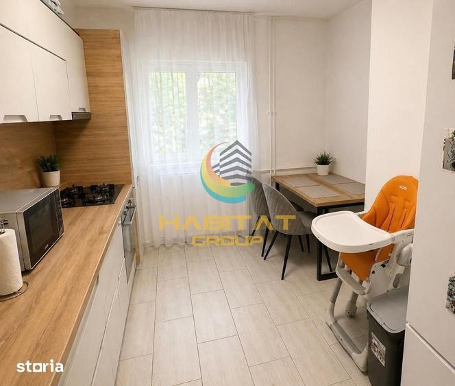 Apartament cu 2 camere semidecomandat în Giurgiului