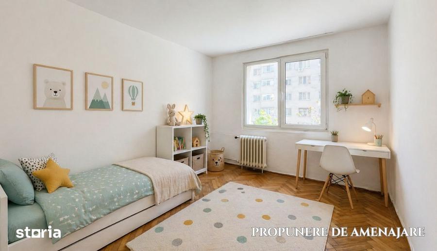 3 camere | decomandat | 5 min metrou 1 Decembrie | COMISION 0% - 19