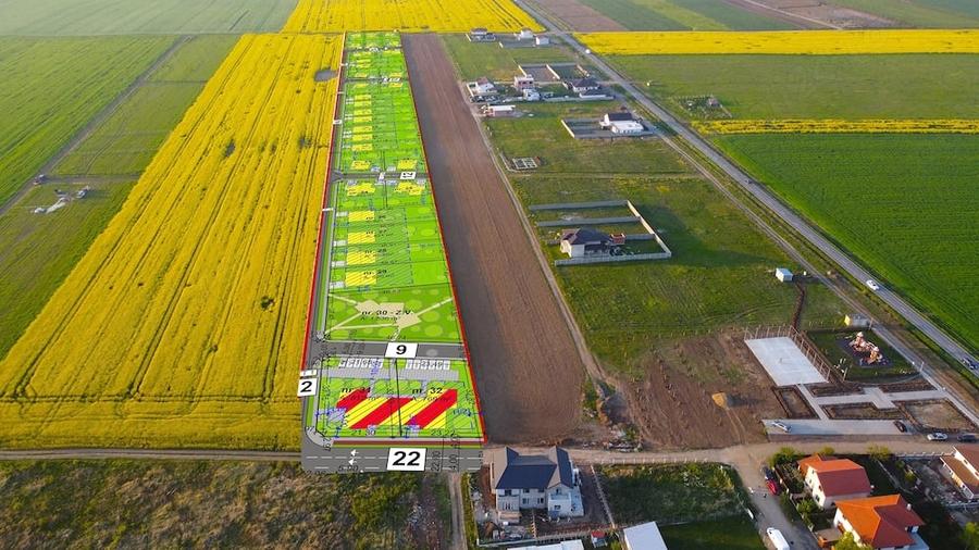 Teren intravilan 805 mp in Sanandrei ideal pentru casa individuala sau duplex - 1