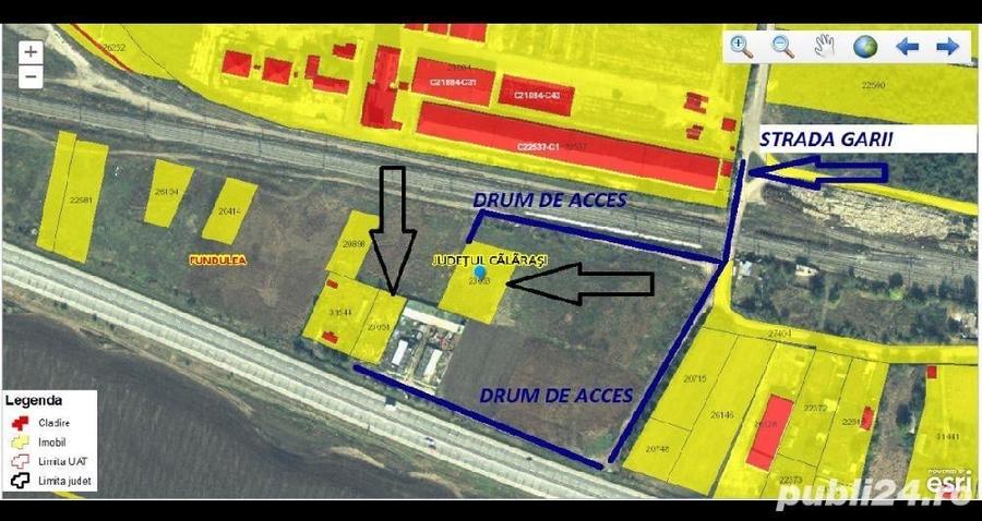 Teren de 2000 mp, în Central