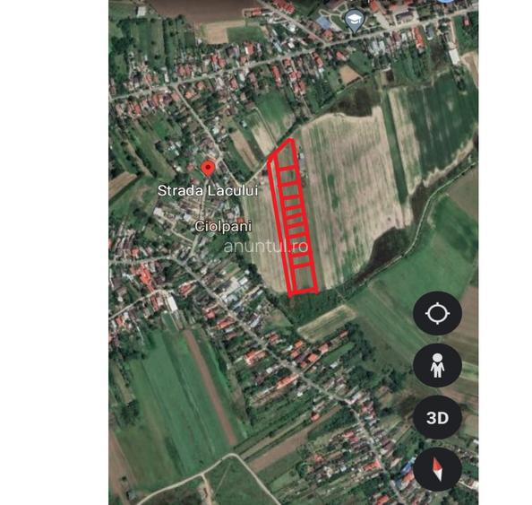 Ciolpani, Ilfov, loturi de casa