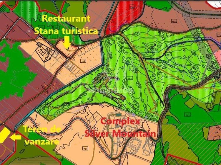Teren Construcții intravilan de 4698 mp, în Poiana Brașov