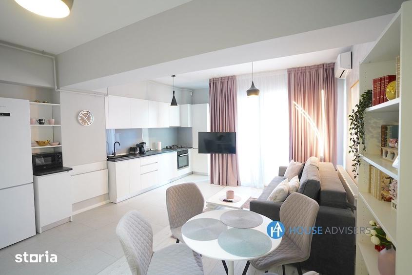 Apartament cu 2 camere, mobilat în Unirii