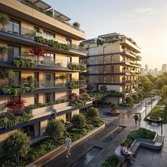 Apartament cu 2 camere decomandat în Pipera