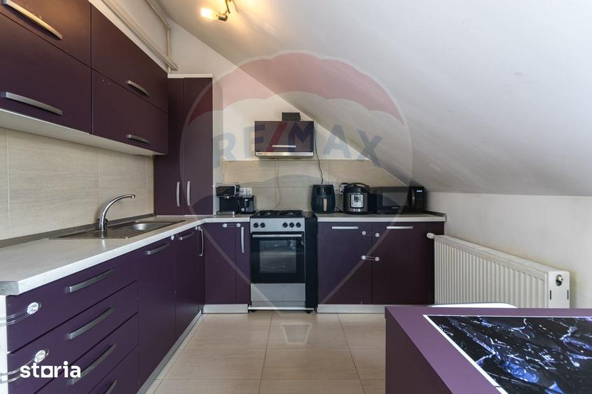 Apartament cu 3 camere decomandat, mobilat în Sânpetru