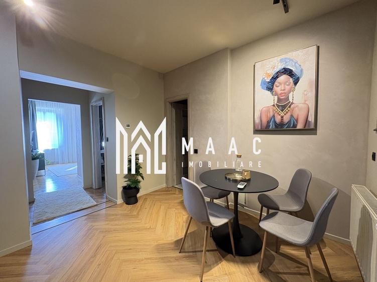 Apartament cu 2 camere semidecomandat, mobilat în Central