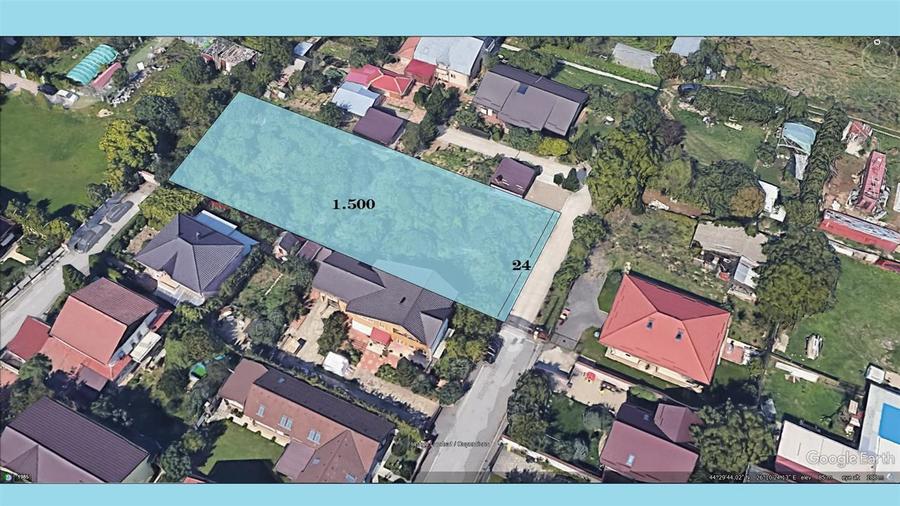 Teren Construcții intravilan de 1500 mp, în Pipera