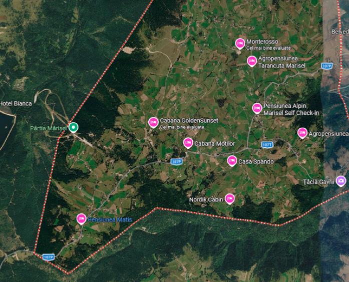 Proiect autorizat 3 case de vacanta P+M, sat Marisel, jud.Cluj - 1