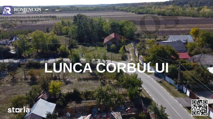 Casă cu 5 camere cu Teren 1225 Mp în Lunca
