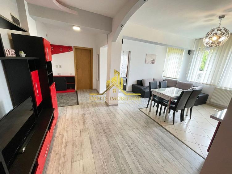 Apartament cu 3 camere semidecomandat, mobilat în Zorilor