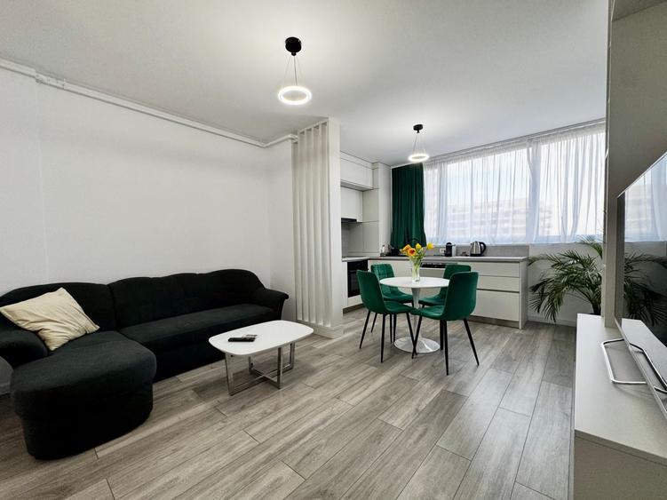 Apartament cu 2 camere semidecomandat, mobilat în Torontalului