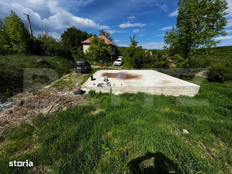 Teren intravilan, 300 mp, fundatie construita, Aiton ! - 1