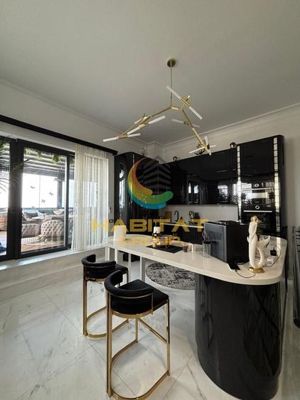 Apartament cu 6 camere decomandat, mobilat în Brâncoveanu