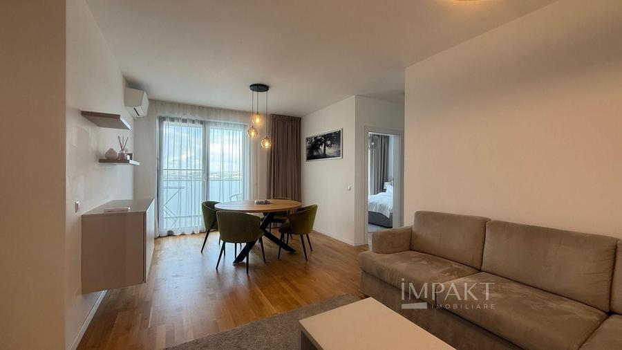 Apartament cu 3 camere decomandat, mobilat în Între Lacuri