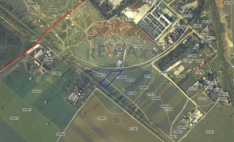 Teren Construcții intravilan de 2504 mp, în Nord-Vest