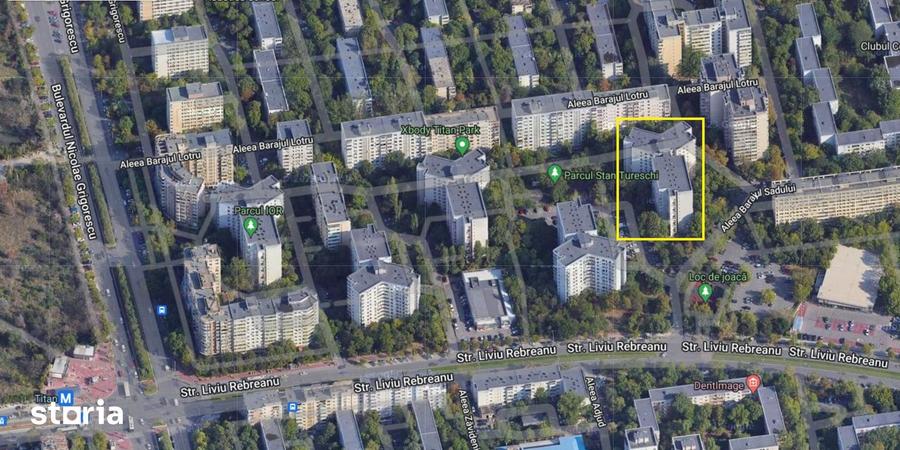 Apartament cu 2 camere semidecomandat în Titan