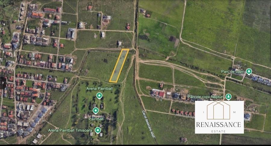 Teren Construcții extravilan de 6200 mp, în Giroc