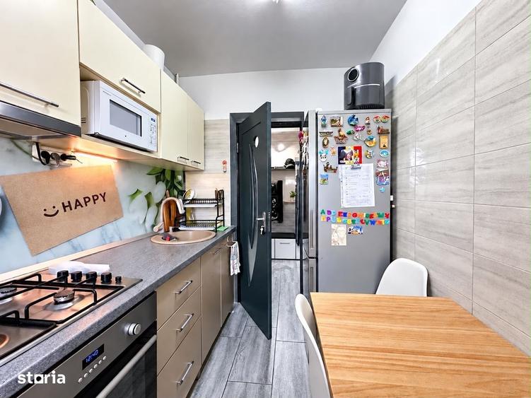 Apartament cu 2 camere semidecomandat în Mioriței