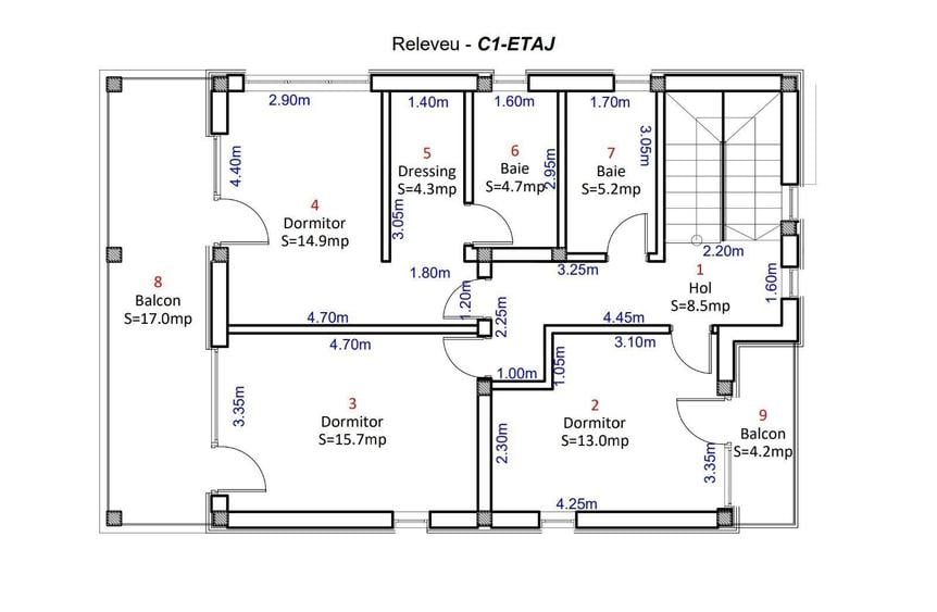 Casa individuala - 145 mp utili - Teren 530 mp - Curte generoasa - 2