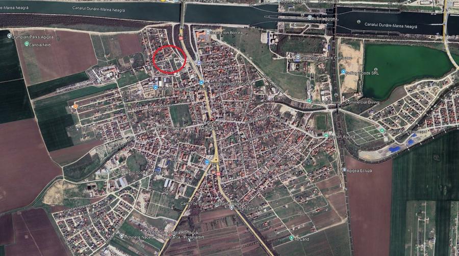 Teren Construcții intravilan de 700 mp, în Agigea
