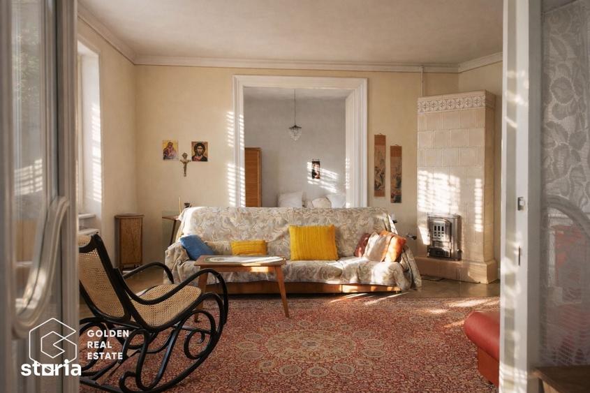 Apartament cu 3 camere semidecomandat în Pârneava