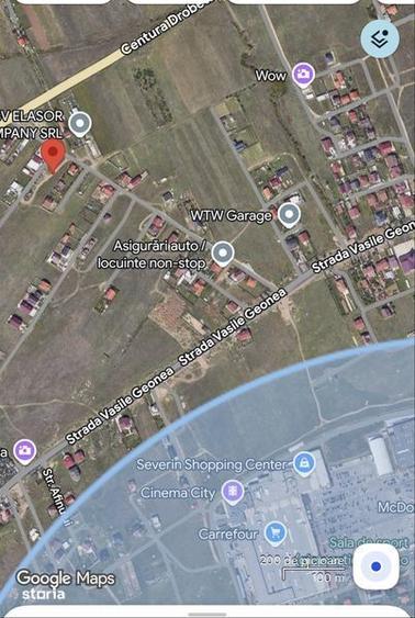 Teren de 458 mp, în Central