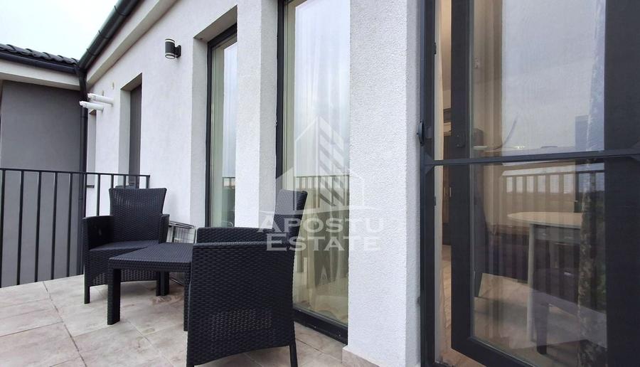 Apartament cu 2 camere decomandat, mobilat în Vest