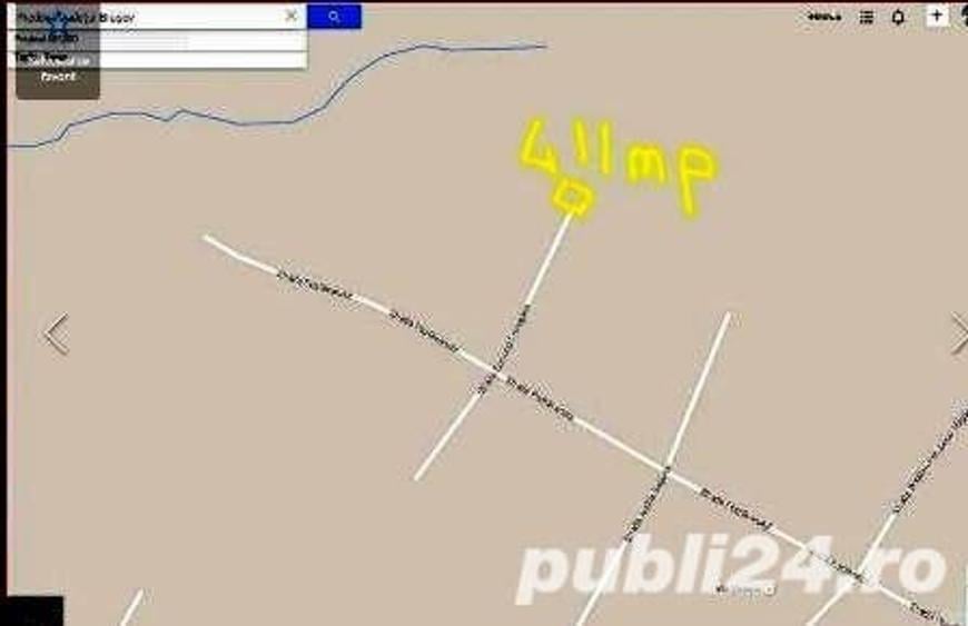 Teren de 417 mp, în Cioplea