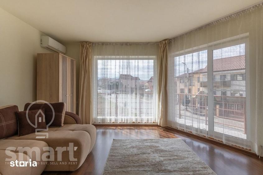 Apartament cu 2 camere semidecomandat, mobilat în Europa
