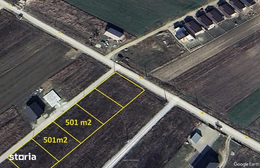 Teren de 501 mp, în Sânmartin