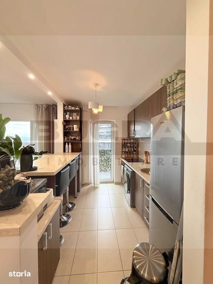 Apartament cu 3 camere, mobilat în Bună Ziua