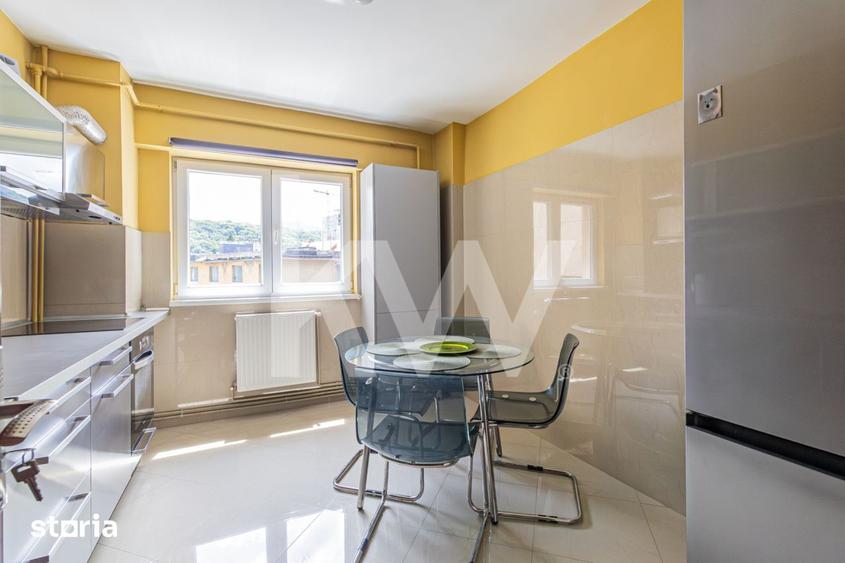 Apartament cu 3 camere decomandat, mobilat în Centrul Civic