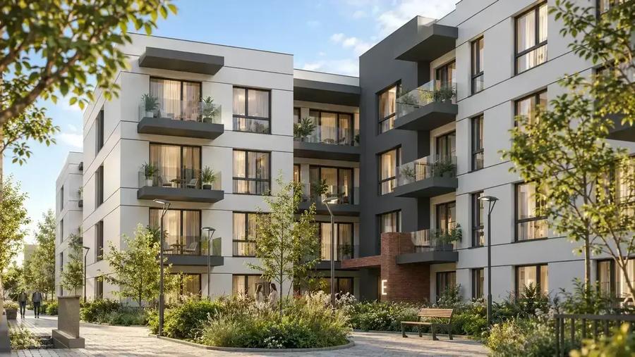 Apartament cu 3 camere decomandat în Titan