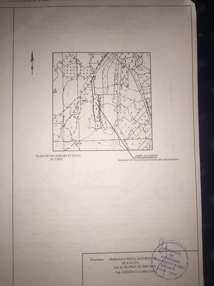 Teren de 4950 mp, în Bărzila