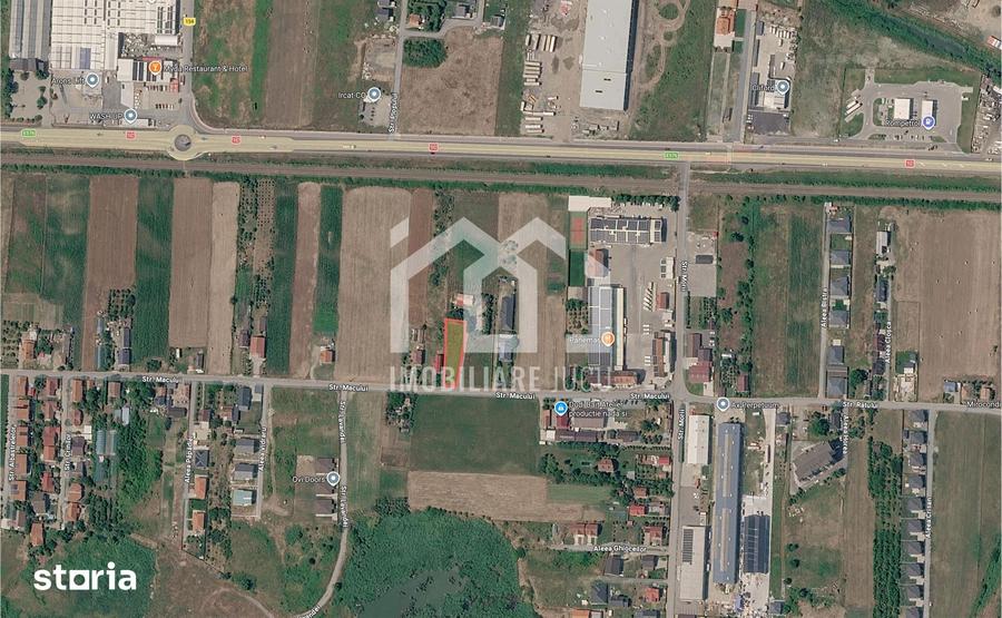 Teren de 1129 mp, în Jucu