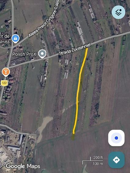 Teren de 6200 mp, în Ișalnița