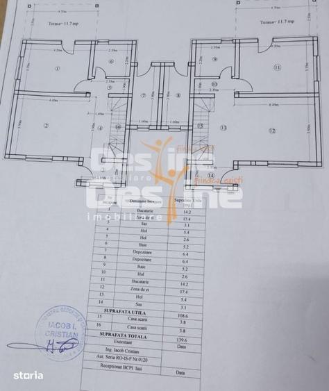 Casă cu 4 camere în Horpaz