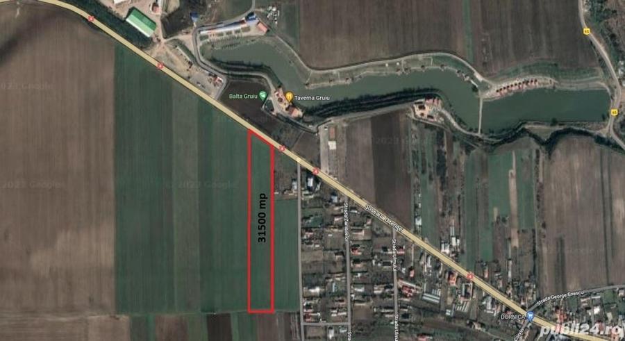 Teren de 31500 mp, în Gruiu