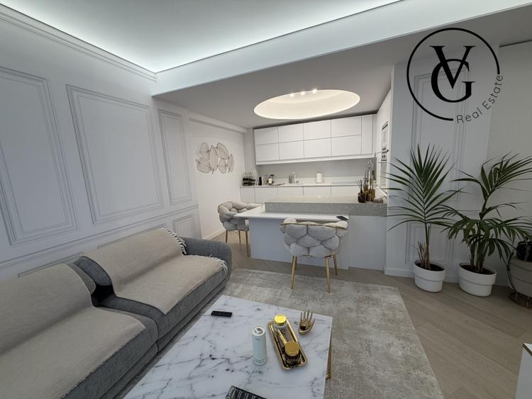 Apartament 3 camere mobilat lux | Cortina North |  Parcare inclusă | - 2