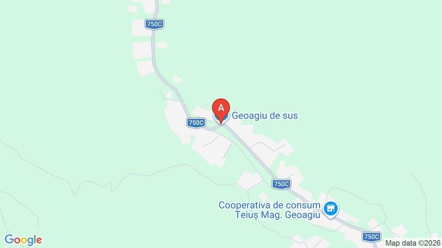 Casă cu 5 camere cu Teren 1199 Mp în Geoagiu de Sus
