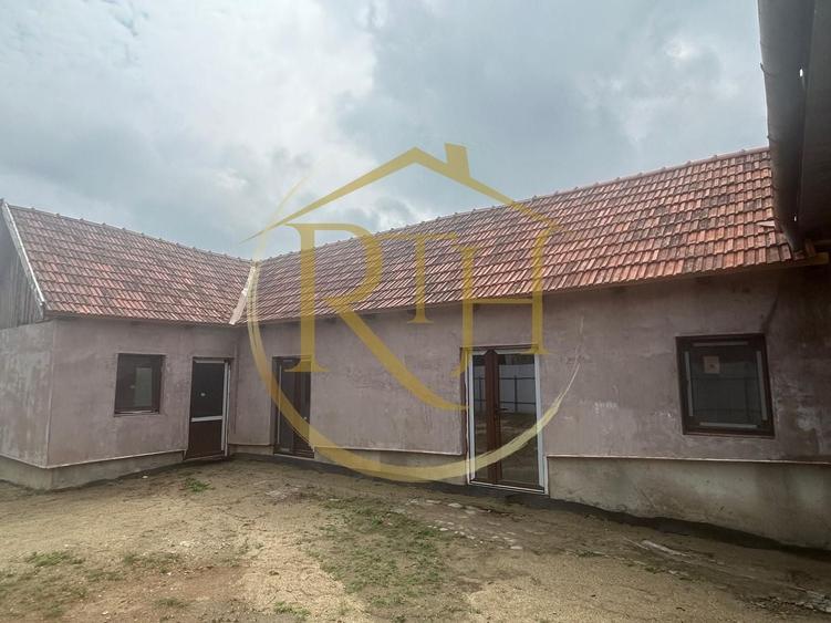 Casă individuală cu 6 camere cu Canalizare în Balinț