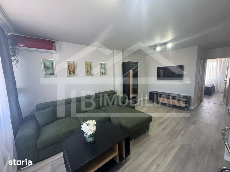 Apartament cu 2 camere, mobilat în Central